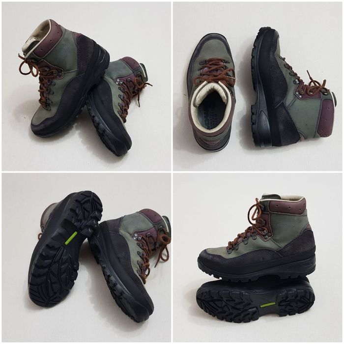 Bocanci LOWA Trekking,  piele naturală, all season, munte, nr 39 1/2