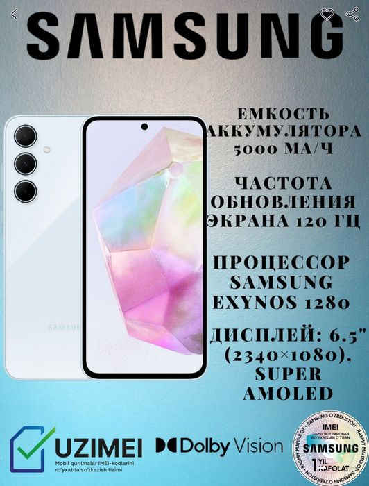Galaxy A25 5G holatli yengi ideal farmatda