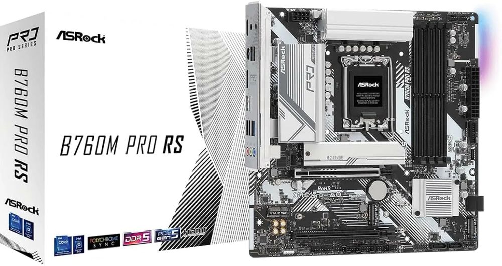 intel core i5 14600kf  + asrock b760m pro rs LGA 1700