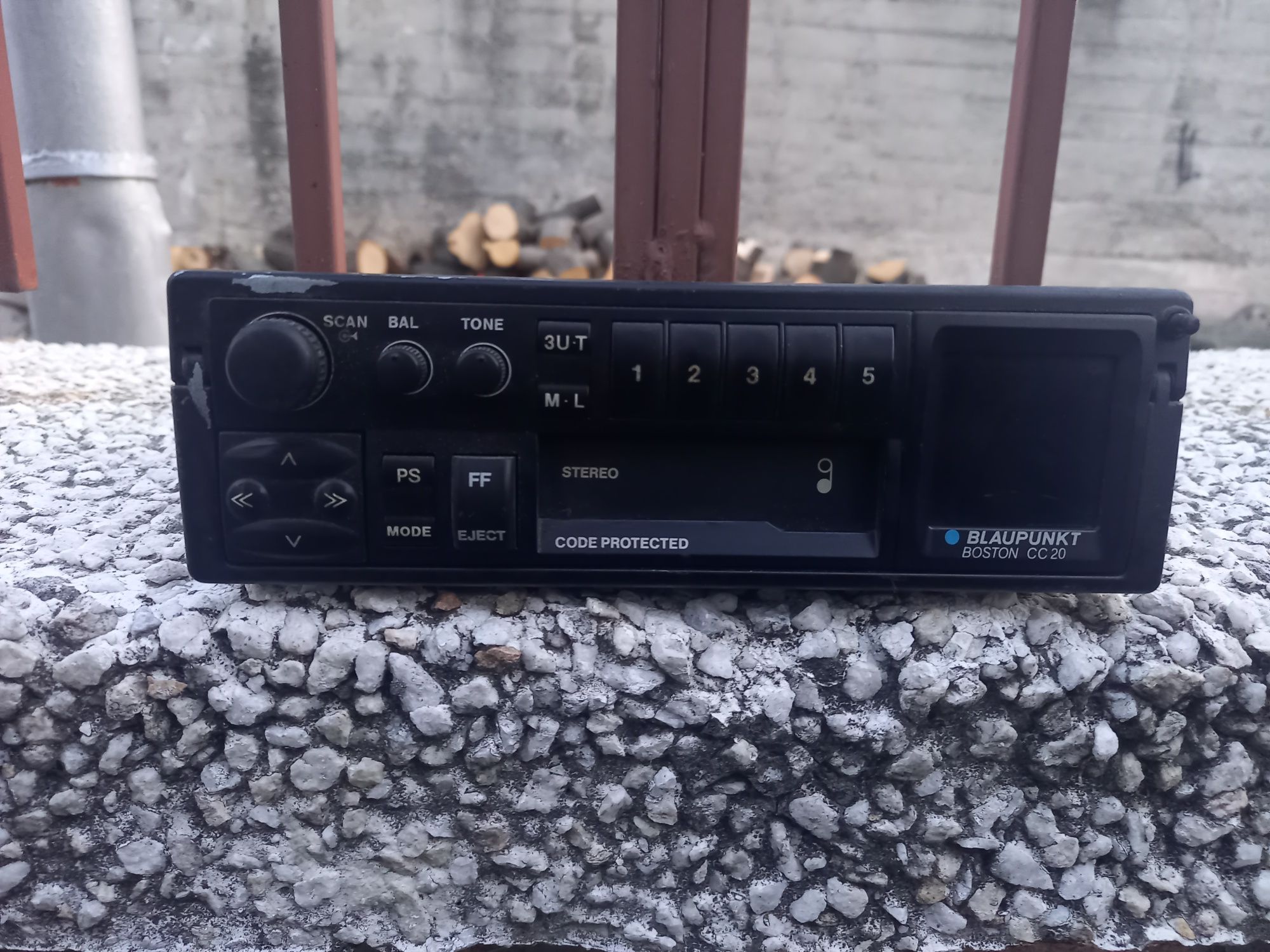 Оригинален ретро касетофон Blaupunkt-Boston-cc-20.