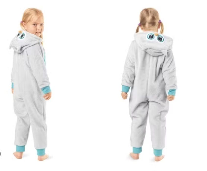 Salopeta dormeo pufoasa originala bufnita pt 6-7 ani si 4-5 ani haine