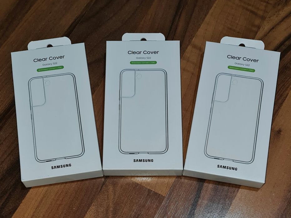 Husa silicon originala Samsung Clear Cover Galaxy S22 5G S901