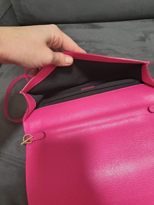 Чанта на FURLA  в цикламен цвят