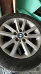 Джанти с гуми зимни 16" 5х120 7J ET47  оригинални BMW style 136