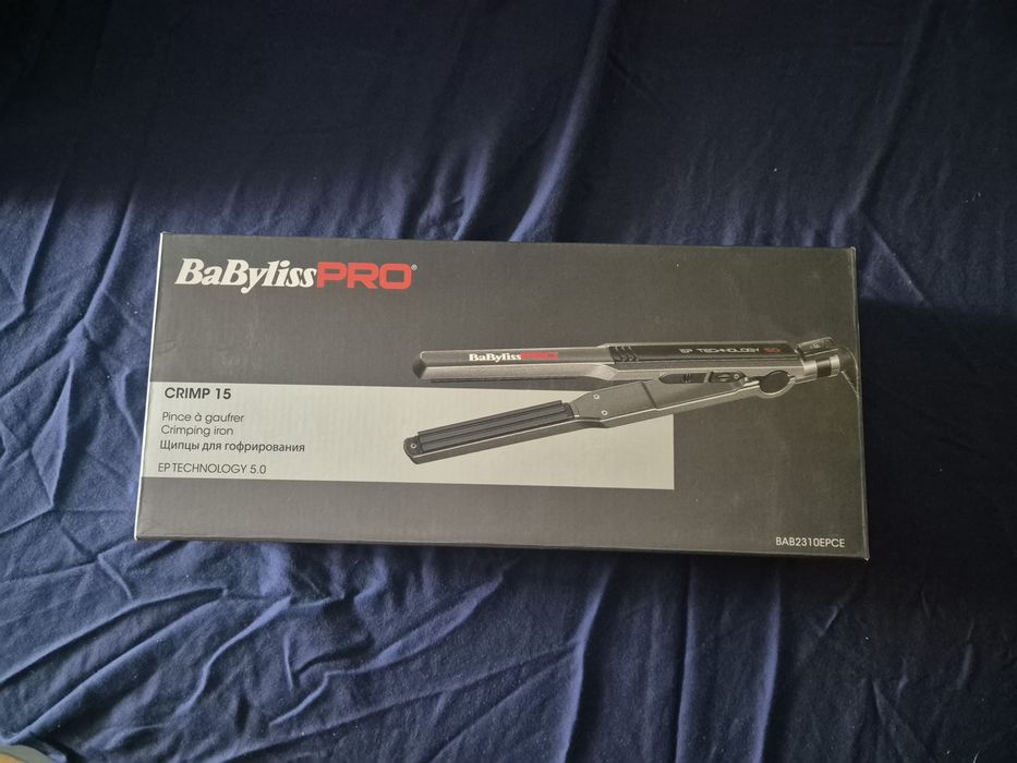 BaByliss Pro Crimping Iron EP Technology 15 mm
