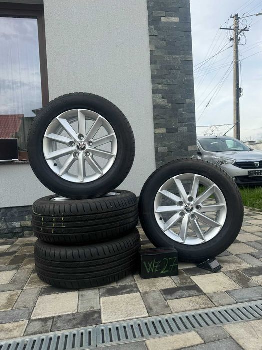 Jante Skoda Superb Octavia WV Passat  Golf 215/60/16 vara iarna 5X112
