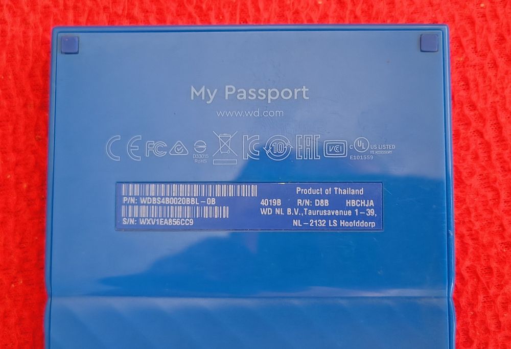 Hdd extern WD 2 Tb
