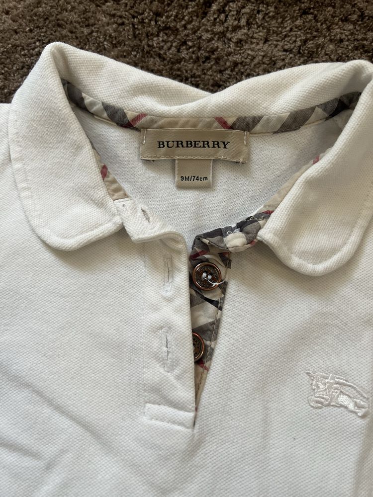 Costumas bebelusi burberry 9 luni