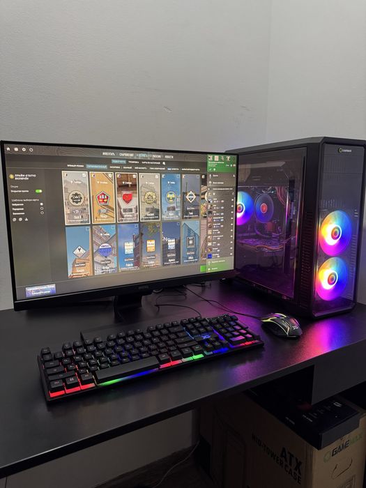 Игровой компьютер полный комплект GTX 1650 i5-7400