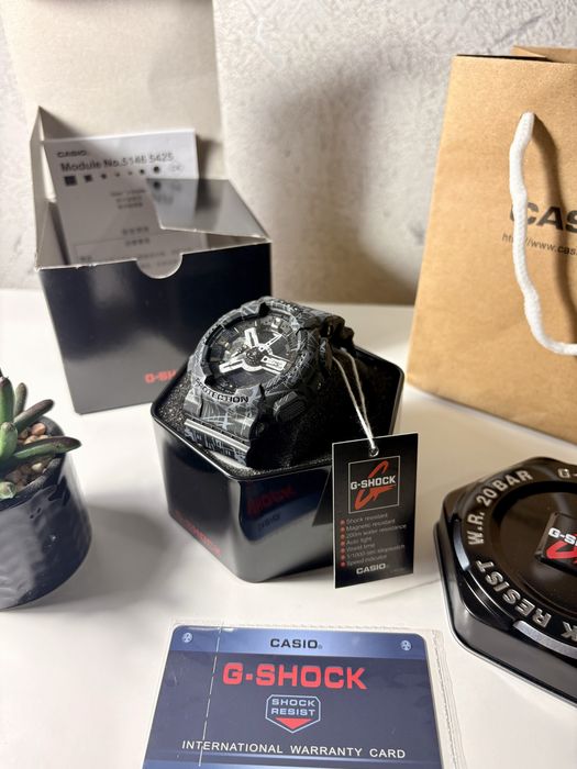 Casio G-Shock GA-110SL-1A Slash Pattern