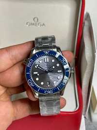 Omega Seamaster Diver 300M 42 MM Blue Cu Grey Dial