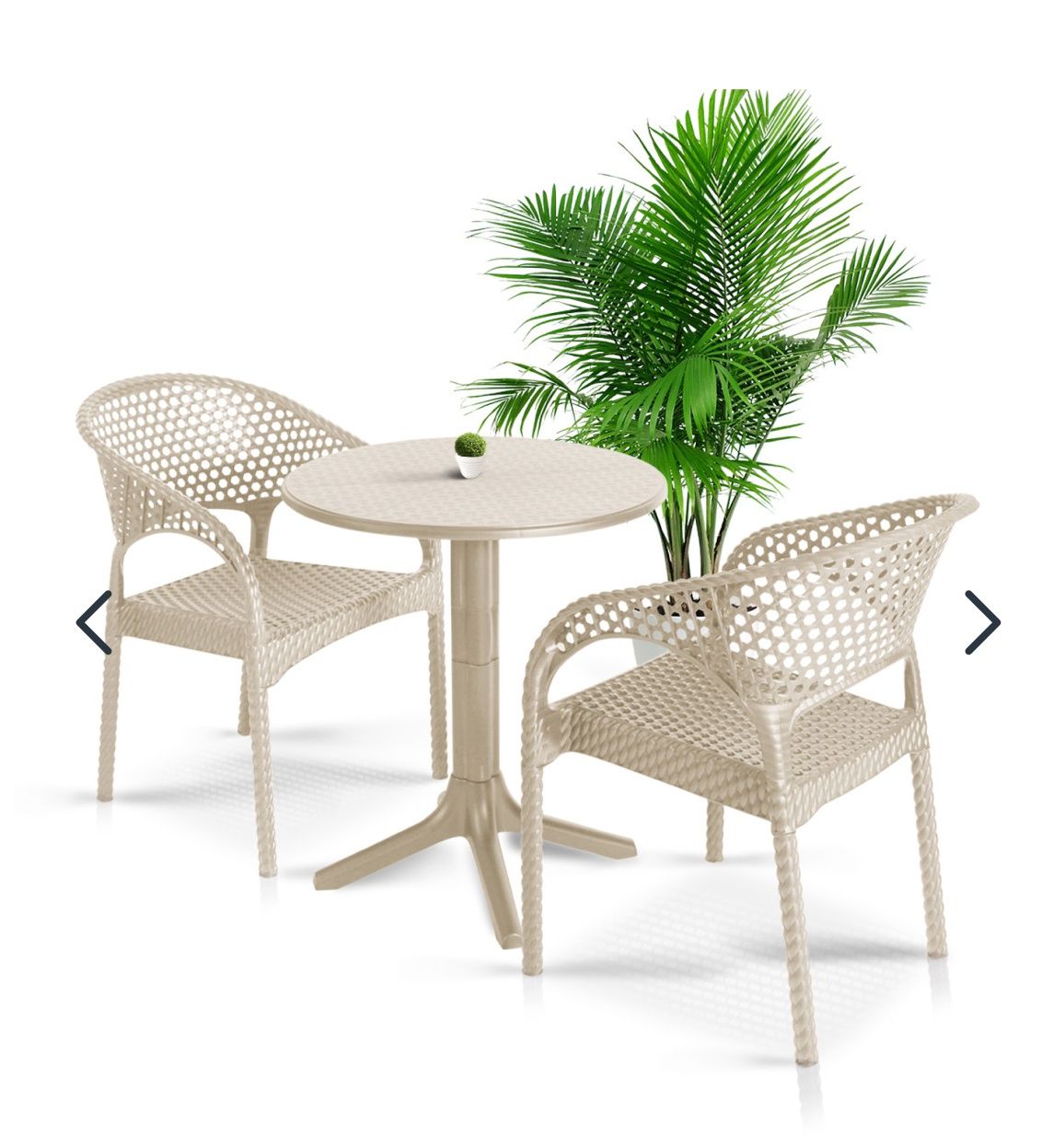 градински комплект маса с столове/маси/стол