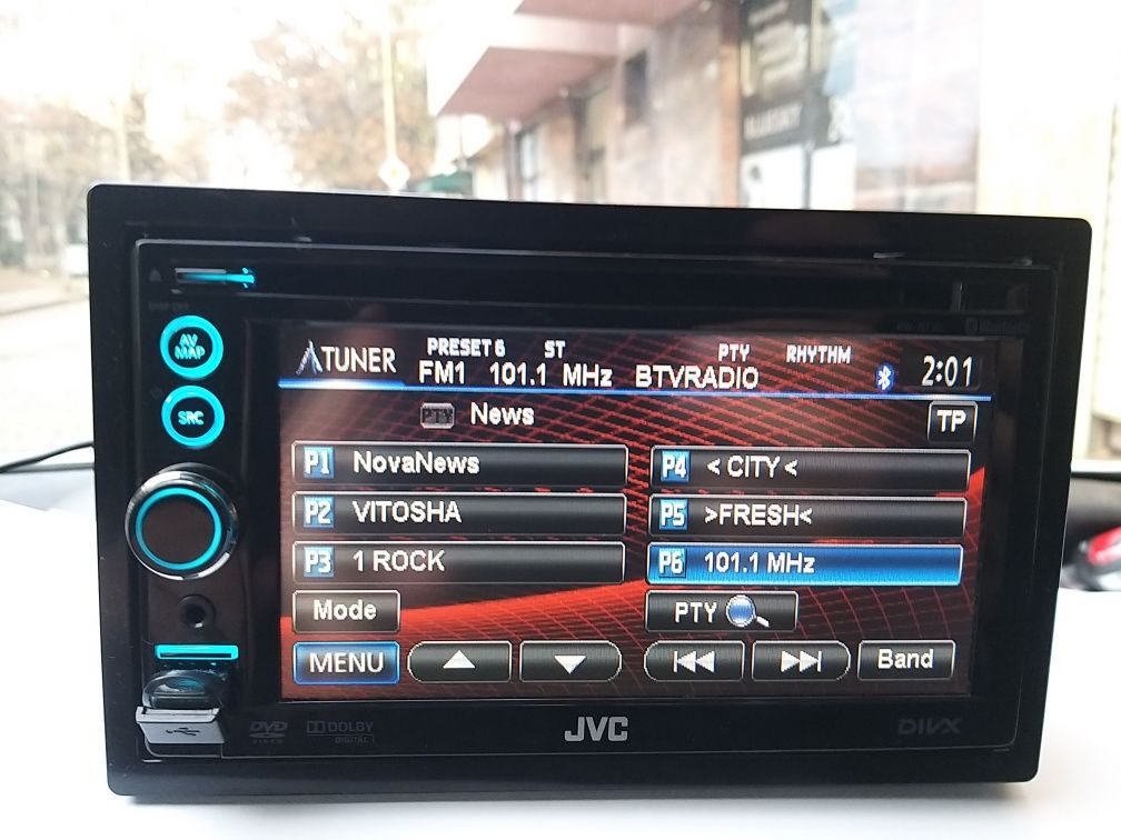 Мултимедия JVC KW-NT30 Bluetooth DVD Navi USB
