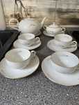 set de porțelan Bohemia, fabricat în Cehoslovacia