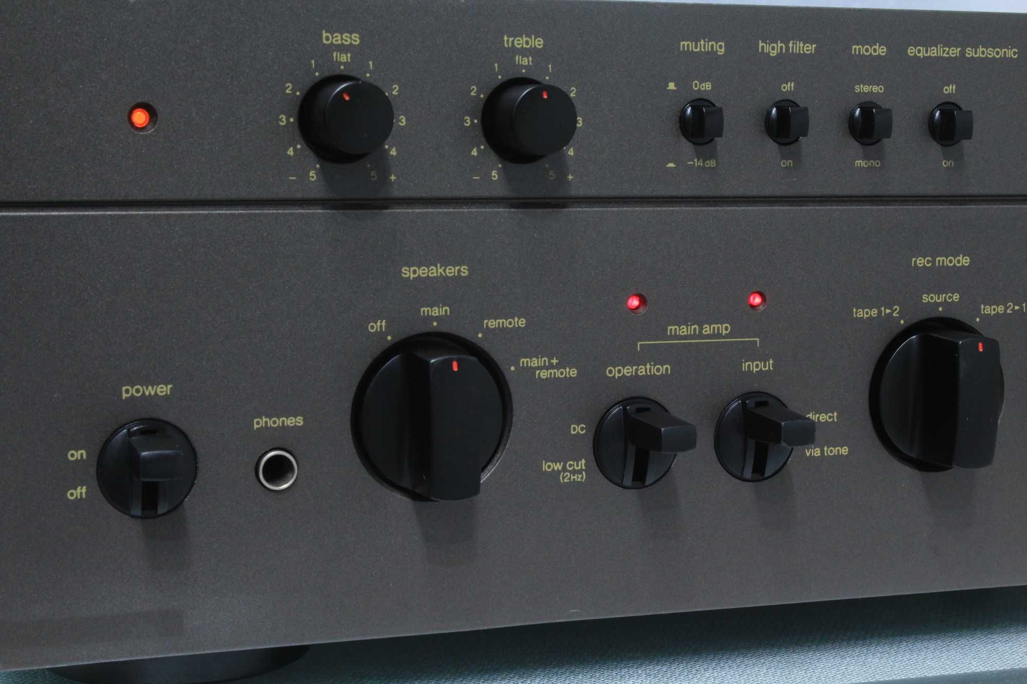 Amplificator/statie Technics SU-8080(dual mono).
