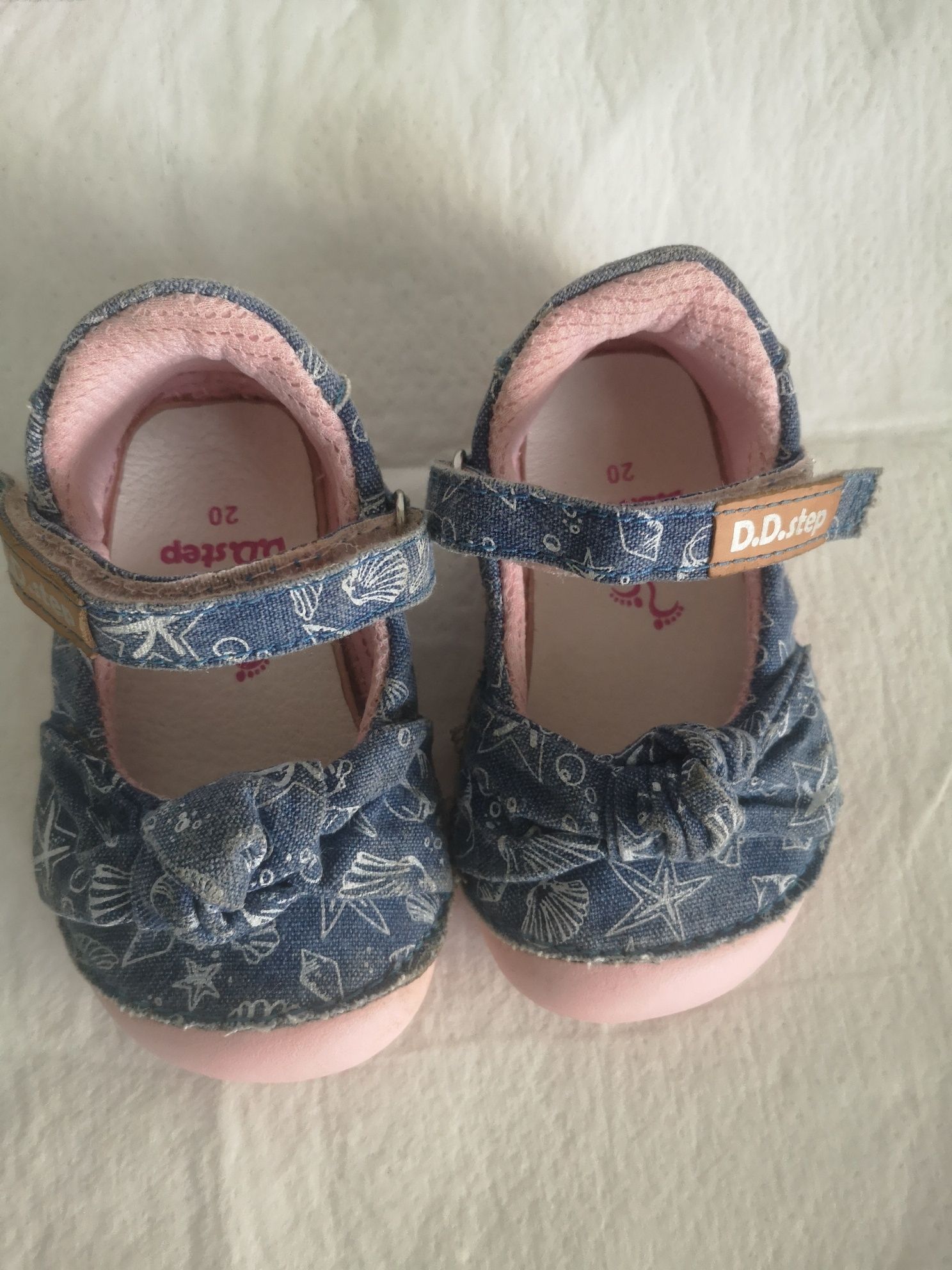 Papuci bebe D D Step Barefoot nr 20