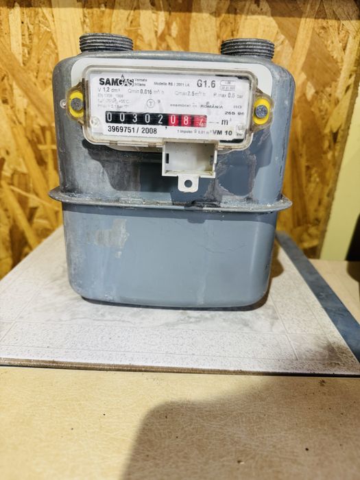 Contor de gaz pasant