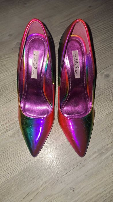 Pantofi Malien Multicolori, dama, stiletto