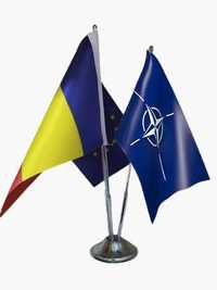 Set 3 stegulete pentru birou , Romania, Uniunea Europeana si NATO