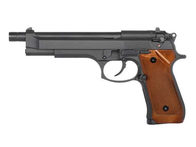 Pistol Airsoft BERETTA WE M-92 L CO2 Full Metal Cu Blow-Back Dual Tone