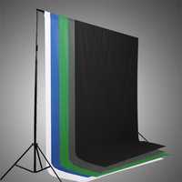 Fundal studio panza 3x6m, verde, alb, albastru, negru, rosu, gri