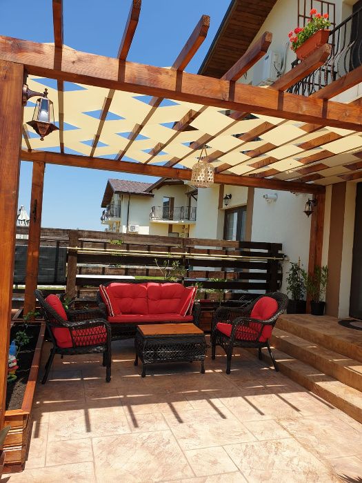 Panza Pergola Copetina Umbrela Huse Pavilion Balansoar Sezlong Cort