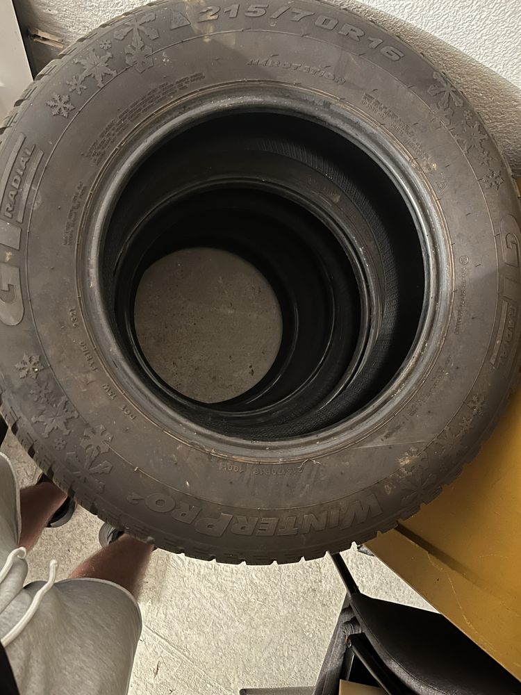 Зимни гуми 215/70/16