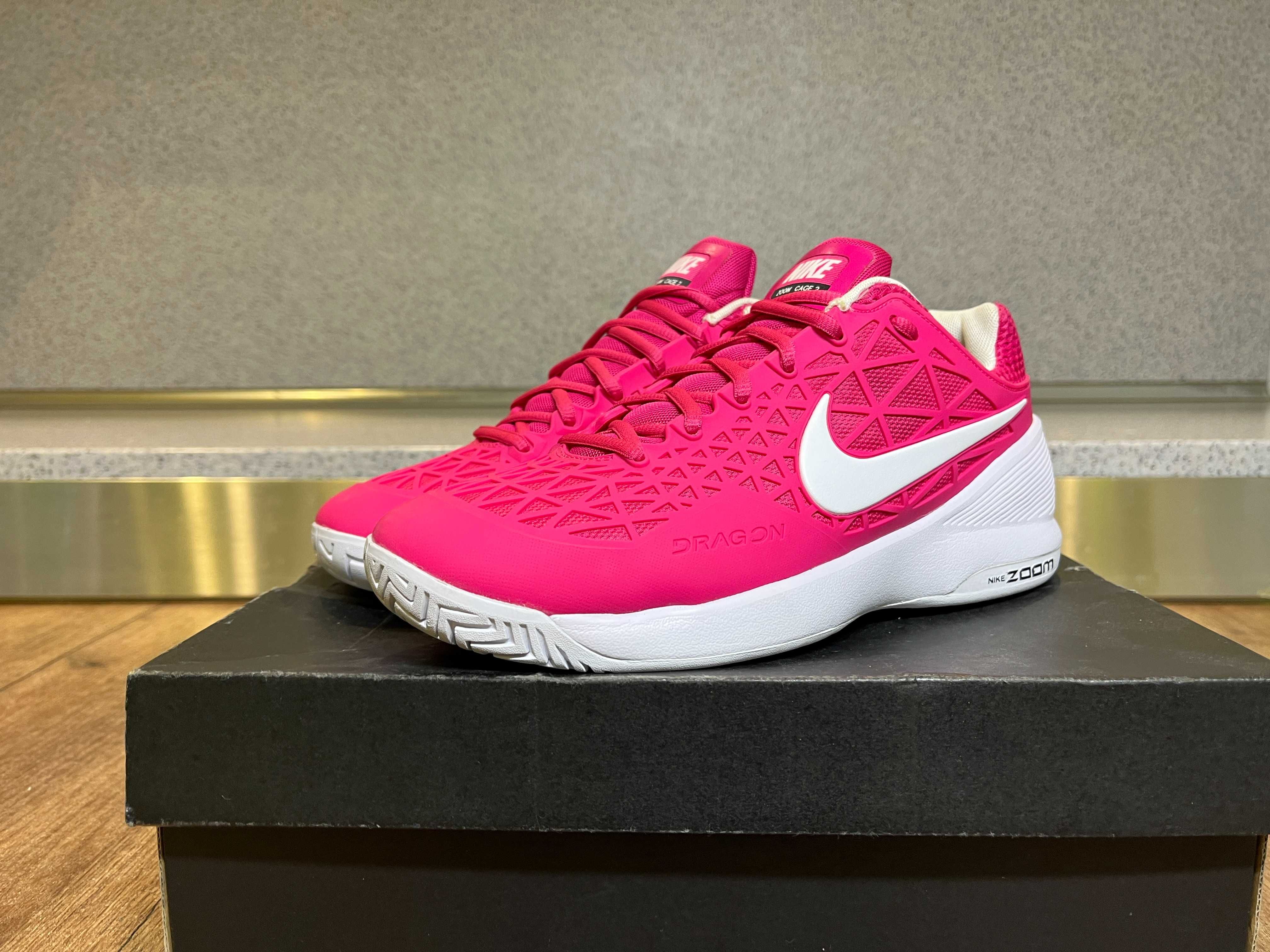 ОРИГИНАЛНИ *** Nike Zoom Cage 2 / Vivid Pink / white black