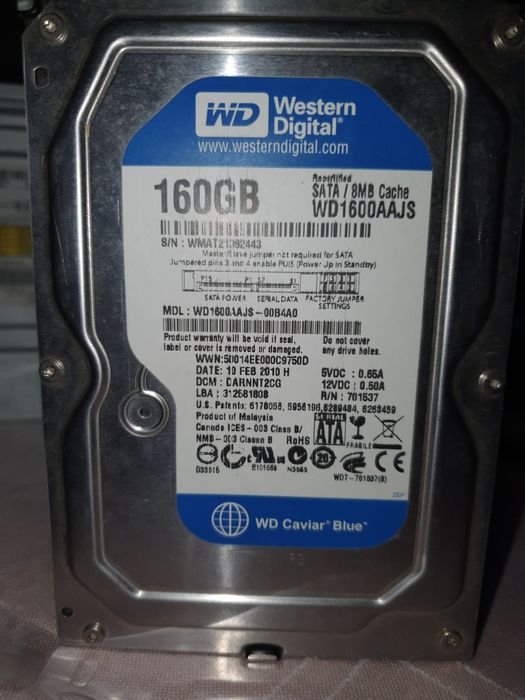 Hard disk 160 GB SATA