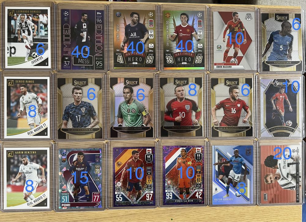 Vand cartonase Premium Topps/ Panini