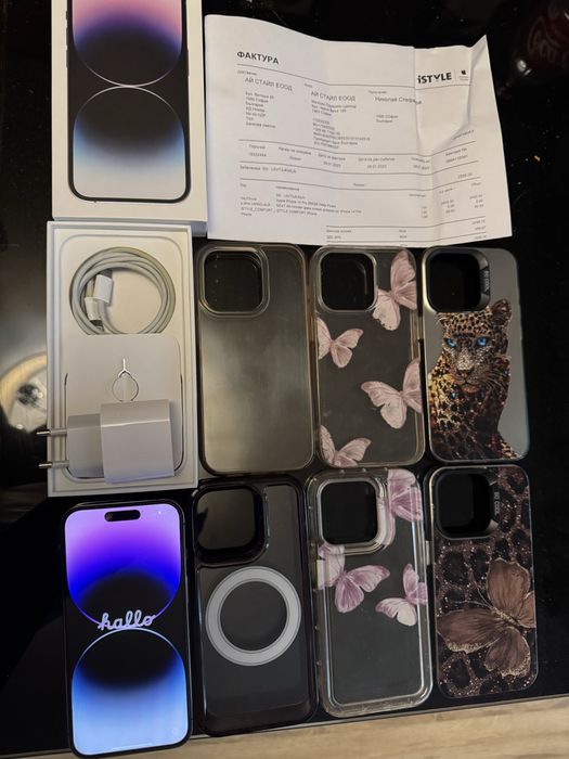 IPhone 14pro 256 GB с подарък