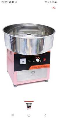 Аппарат для приготовления сахарной ваты CAMPBON TCH-500 розовый