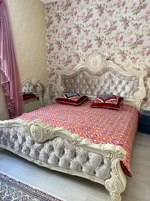 Спальный кровать, шкаф комплект
