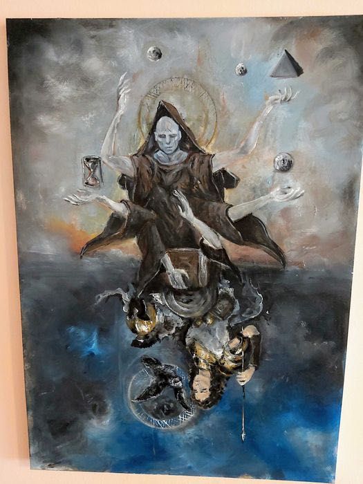 Маслена картина Night and day/Expectations 2