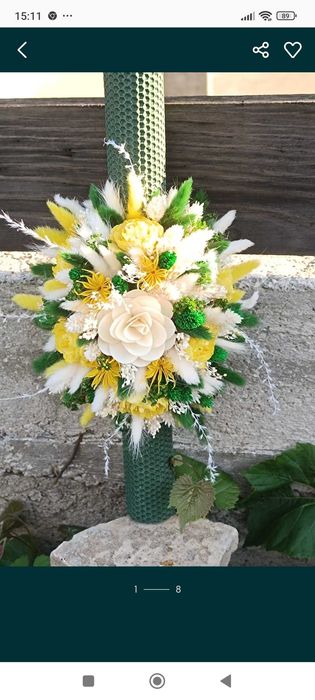 Vând lumânare botez