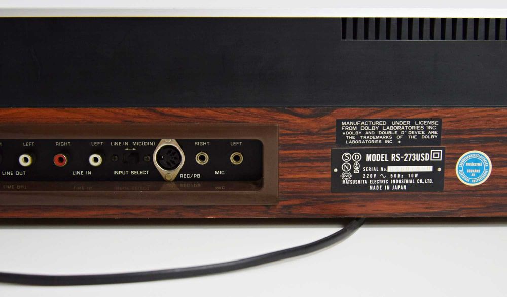 Deck Technics RS-273USD, casetofon