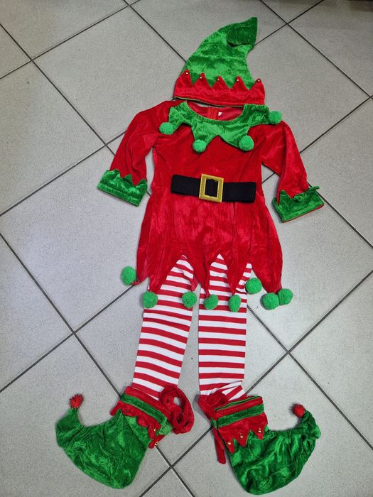 SPIRIDUS SPIRIDUSA costum rochie fulg de nea inger elf pitic pitica