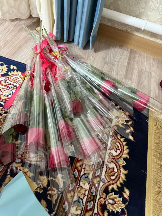 Цветы после мероприятия