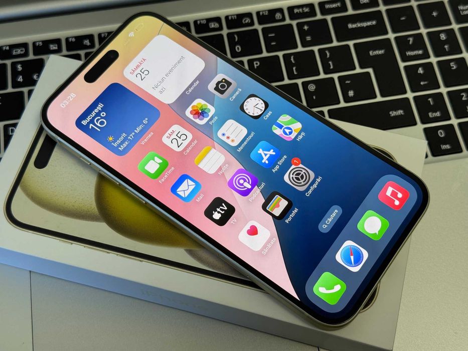 iPhone 15 Plus, Yellow, 128Gb |Acceptam Schimburi| ID G568