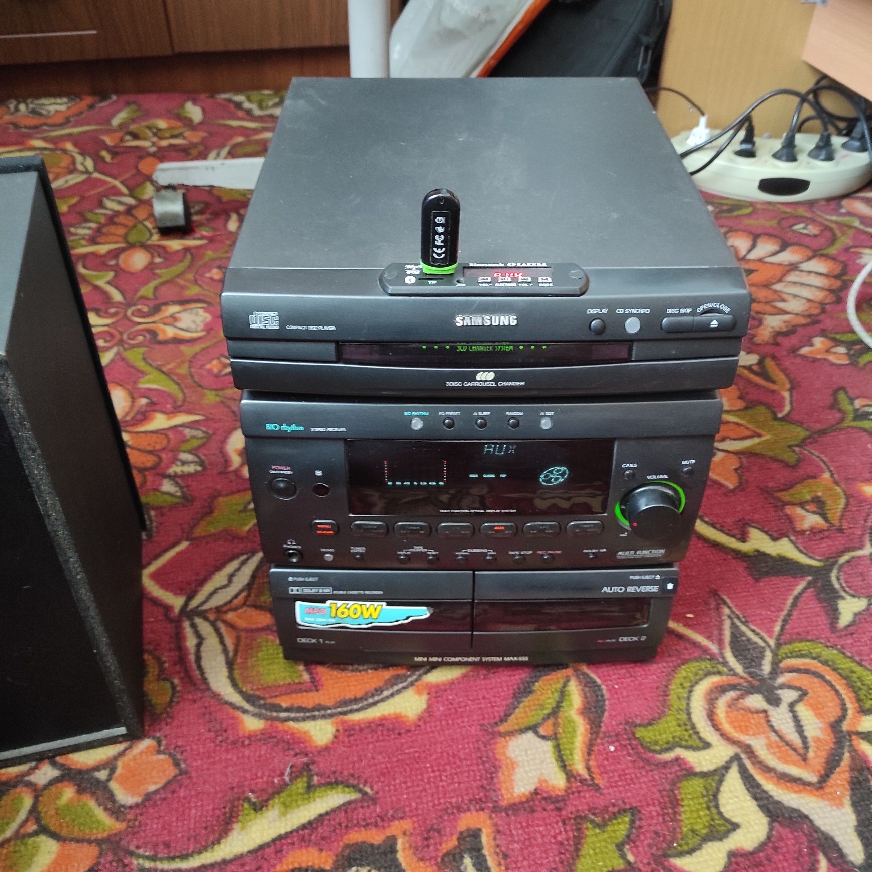 Муз центр Samsung max555