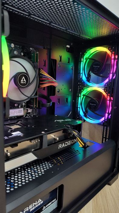 Pc gaming Rx 6600 8gb/Ryzen 5/16gb ram Gta V Fortnite Cs 2