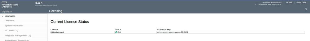 Server HP ProLiant MicroServer Gen8 Intel Xeon E3-1230 V2