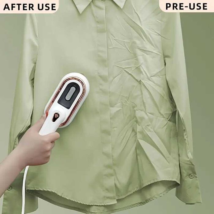 Fier de calcat cu abur pentru haine 2 în 1