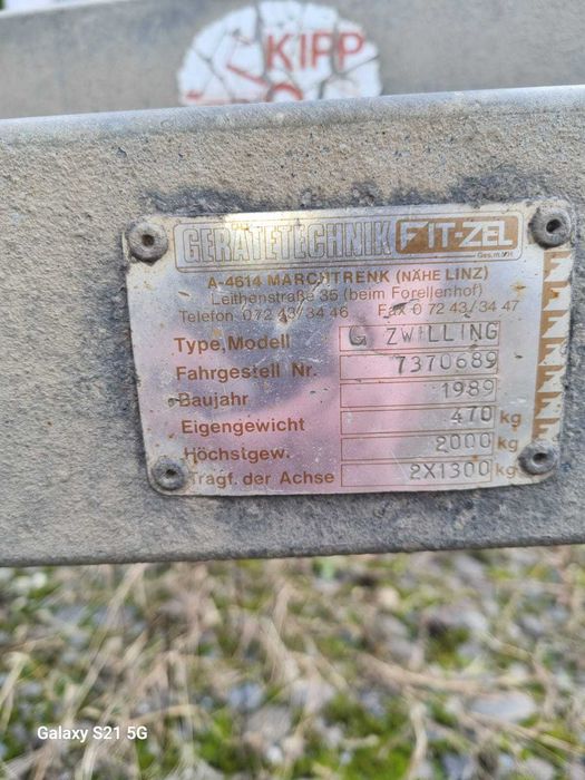Remorcă Fit-Zel G ZWILLING