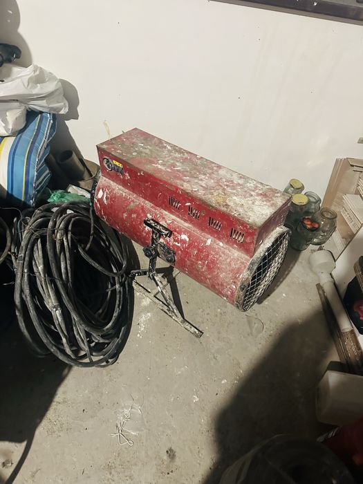 Тепловая эл. пушка 24 кВт в комплекте с кабелями