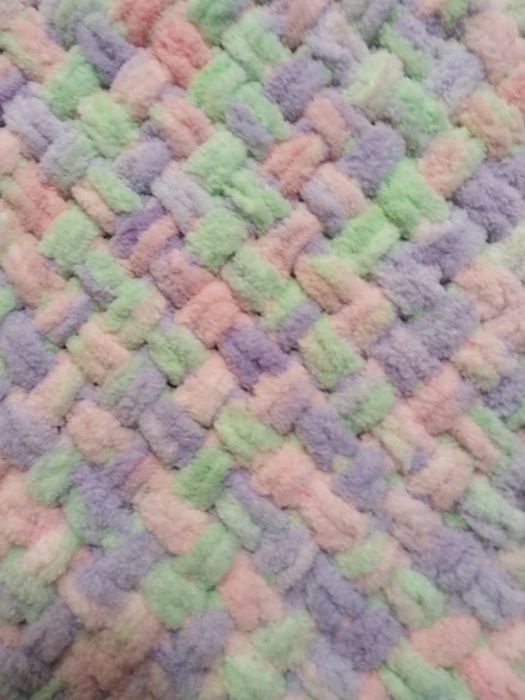 Бебешки одеяла, ръчно плетени