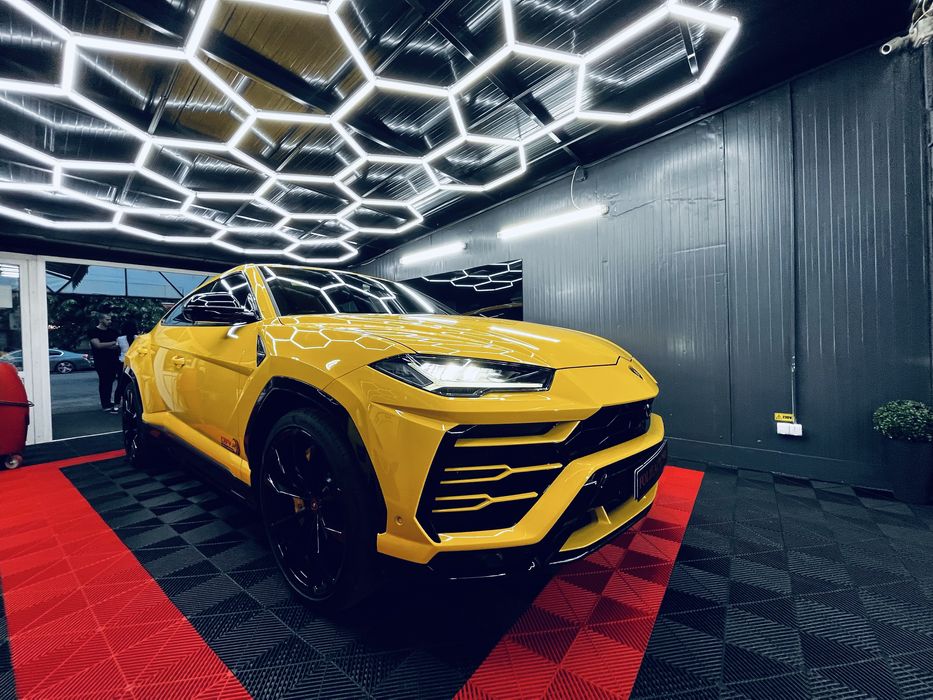 Polish faruri polimerizare folie faruri ppf