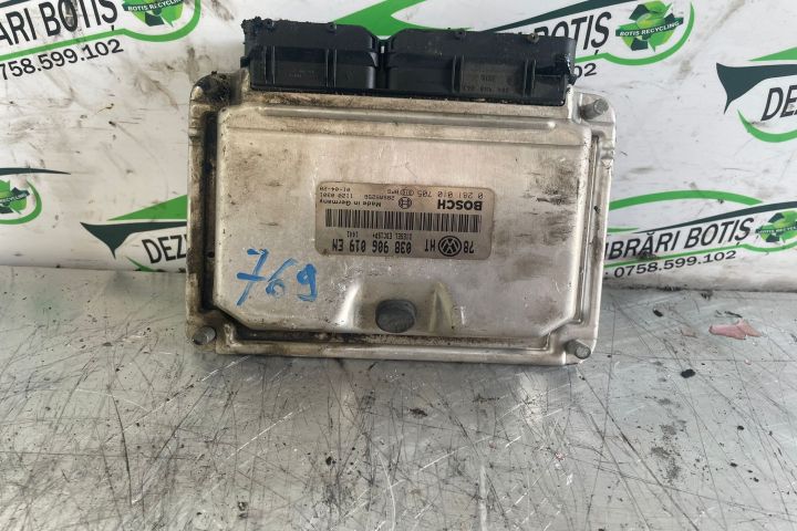Calculator motor ECU 038 906 019 EN 038 906 019 EN Volkswagen VW Pass