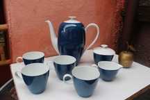Set portelan colectie ROSENTHAL Studio-Line Secunda Blau / Blue RAR!