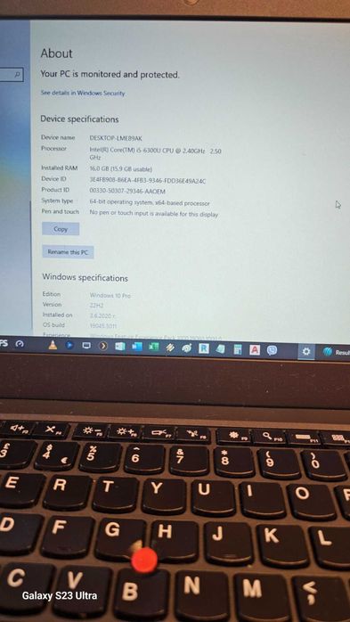 Леново Тинкпад лаптоп